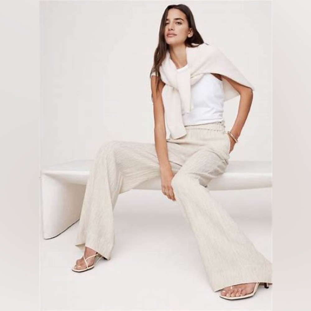 Banana Republic Crinkle Crepe Pull-On Pant